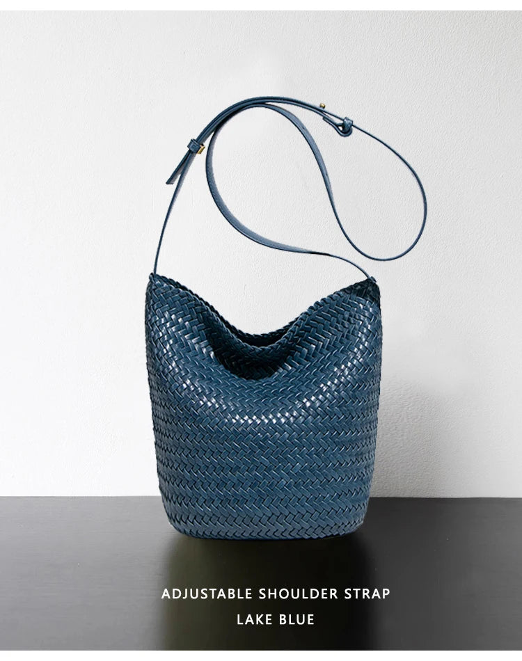 Sac Tressé Cuir Femme Camille