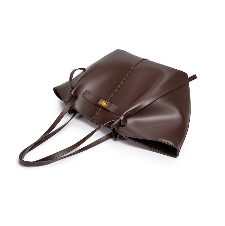 Sac Cabas Cuir Femme Sixtine