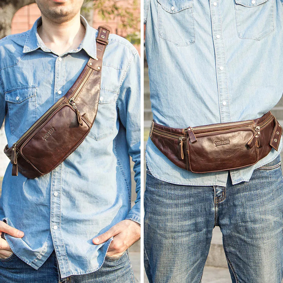 Sac Banane Cuir Homme Nolan